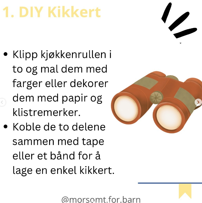 5 ulike måter å bruke kjøkkenrull på-  fra @morsom.for.barn